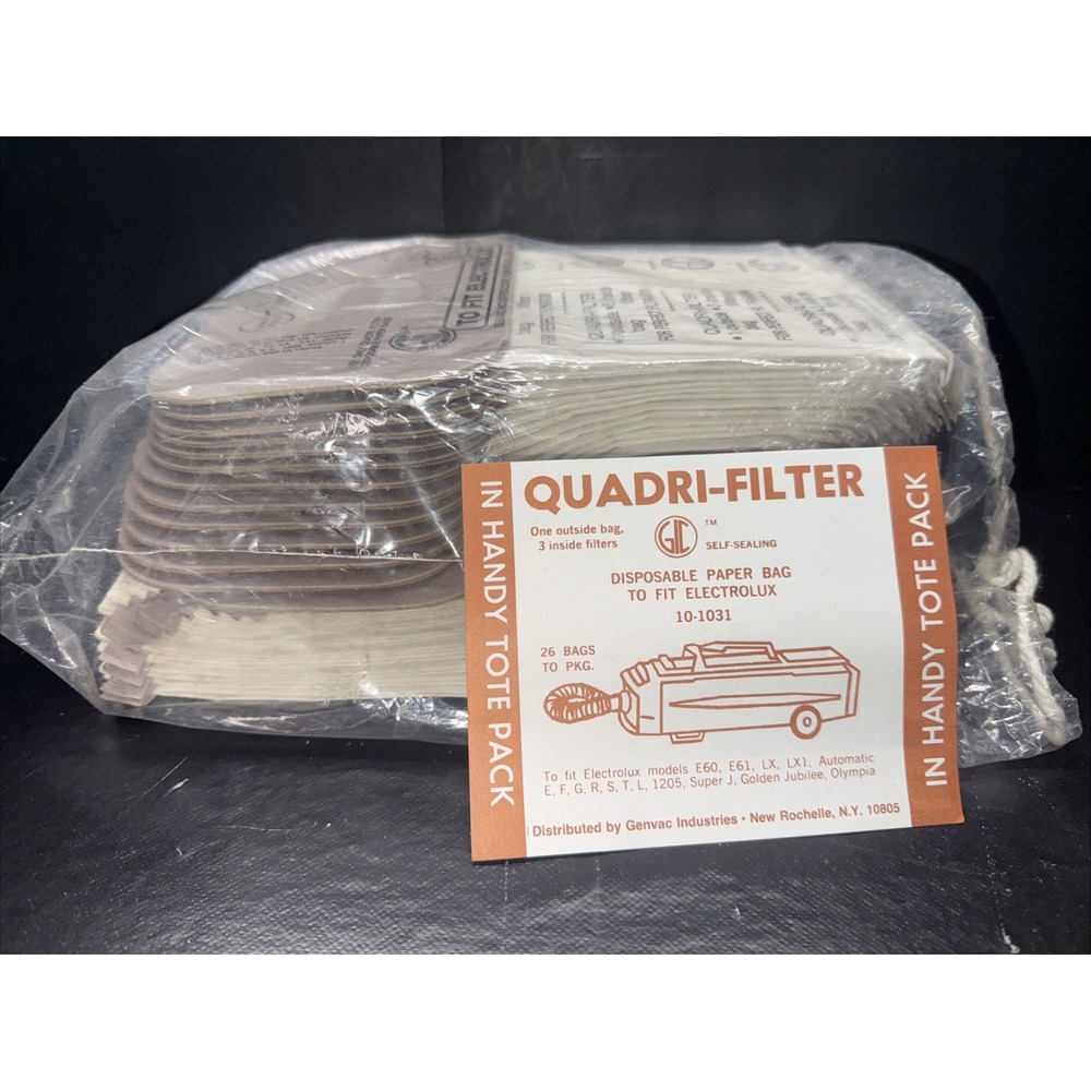 26 Bags‎ for Electrolux Canister Vacuum Style Type C Bags C 4 PLY